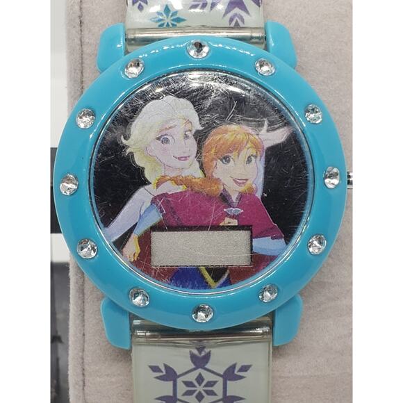 Disney, Frozen Elsa and Anna digital watch, FZN4067WM